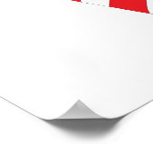 Amerikaanse vlag poster (Hoek)