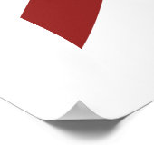 Amerikaanse vlag poster (Hoek)