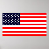 Amerikaanse vlag poster (Voorkant)