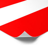 Amerikaanse vlag poster (Hoek)