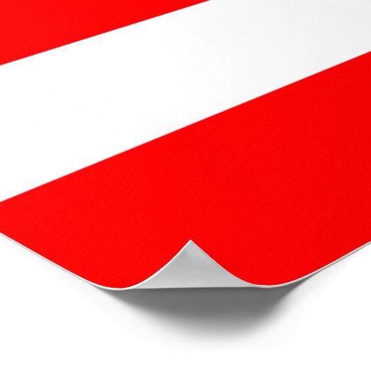 Amerikaanse vlag poster (Hoek)