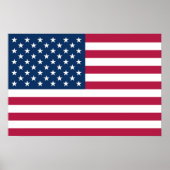 Amerikaanse vlag poster (Voorkant)