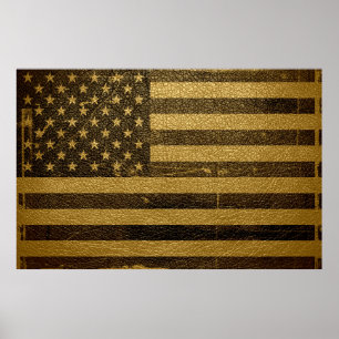 Amerikaanse vlag poster
