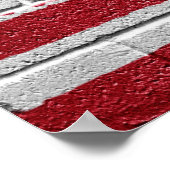 Amerikaanse vlag poster (Hoek)