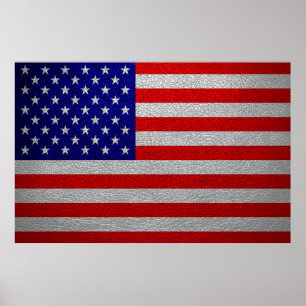 Amerikaanse vlag poster