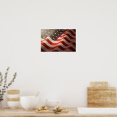 Amerikaanse vlag poster (Keuken)