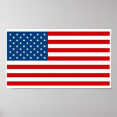 Amerikaanse vlag poster (Voorkant)