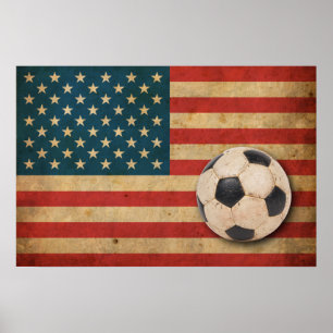 Amerikaanse vlag Poster