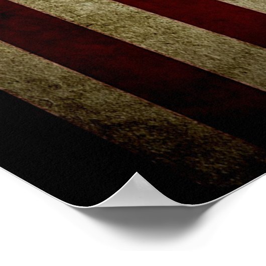 Amerikaanse vlag poster (Hoek)