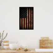 Amerikaanse vlag poster (Keuken)