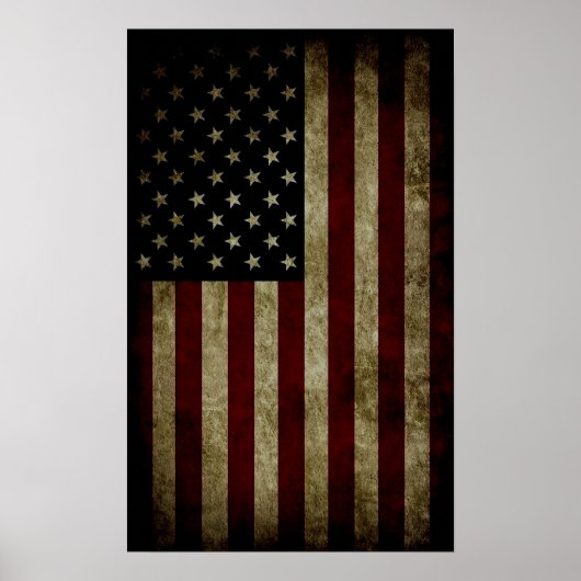 Amerikaanse vlag poster (Voorkant)
