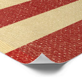  Amerikaanse vlag Poster (Hoek)