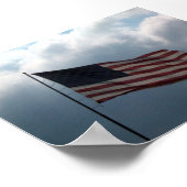 Amerikaanse vlag poster (Hoek)