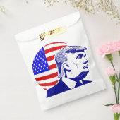 Amerikaanse vlag president Donald Trump Bedankzakje (Gezegeld)