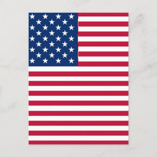 Amerikaanse vlag Pride Design-76353 Feestdagenkaart