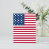 Amerikaanse vlag Pride Design-76353 Feestdagenkaart (Staand voorkant)