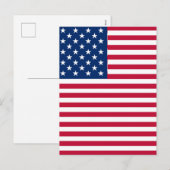 Amerikaanse vlag Pride Design-76353 Feestdagenkaart (Voorkant / Achterkant)
