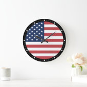 Amerikaanse vlag Pride Design-76353 Grote Klok (Huis)