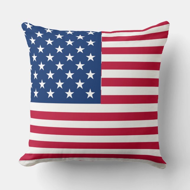 Amerikaanse vlag Pride Design-76353 Kussen (Voorkant)