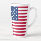 Amerikaanse vlag Pride Design-76353 Latte Mok (Rechts)