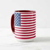 Amerikaanse vlag Pride Design-76353 Mok (Voorkant links)