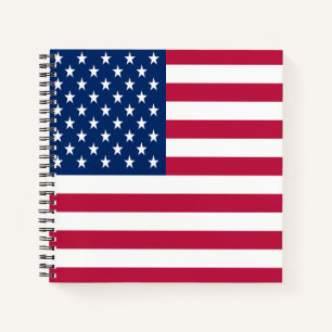 Amerikaanse vlag Pride Design-76353 Notitieboek