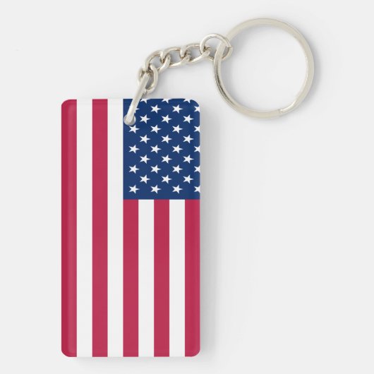 Amerikaanse vlag Pride Design-76353 Sleutelhanger (achterkant)