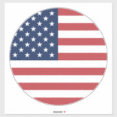 Amerikaanse vlag Pride Design-76353 Sticker (Vel)