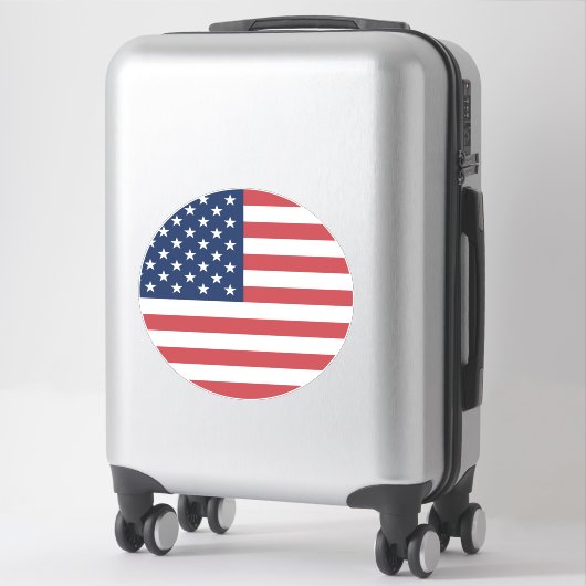 Amerikaanse vlag Pride Design-76353 Sticker (Koffer)