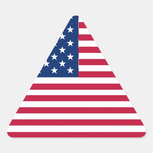 Amerikaanse vlag Pride Design-76353 Sticker (Voorkant)