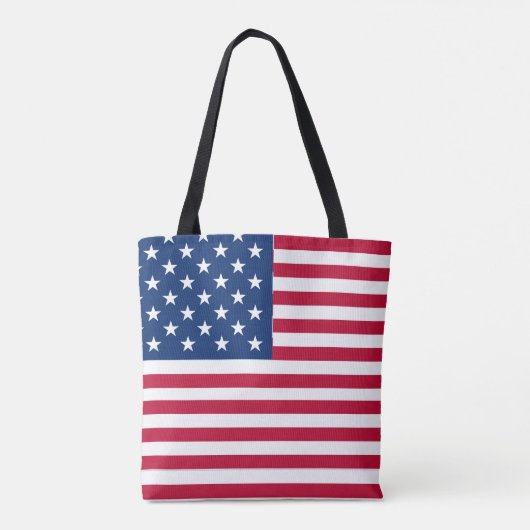 Amerikaanse vlag Pride Design-76353 Tote Bag (Achterkant)