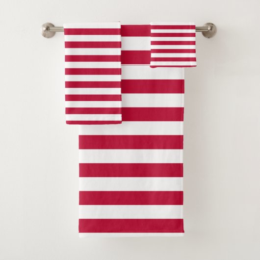 Amerikaanse Vlag Pride Design Bad Handdoek (Insitu)