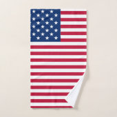 Amerikaanse Vlag Pride Design Bad Handdoek (Handdoek)