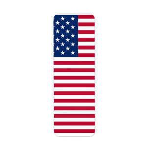 Amerikaanse Vlag Pride Design Etiket