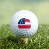 Amerikaanse Vlag Pride Design Golfballen (Insitu Shirt)