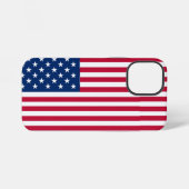 Amerikaanse Vlag Pride Design iPhone Hoesje (Achterkant horizontaal)