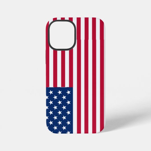 Amerikaanse Vlag Pride Design iPhone Hoesje (Achterkant)