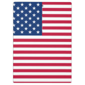Amerikaanse Vlag Pride Design Klembord (Achterkant)