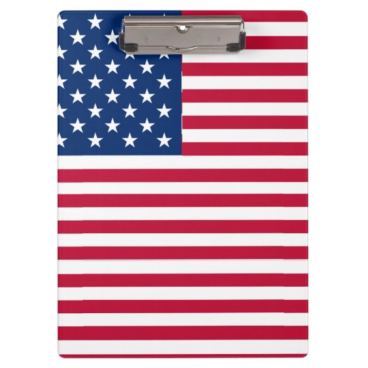 Amerikaanse Vlag Pride Design Klembord (Voorkant)