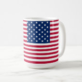 Amerikaanse Vlag Pride Design Koffiemok (Voorkant rechts)