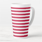 Amerikaanse Vlag Pride Design Latte Mok (Rechterhoek)