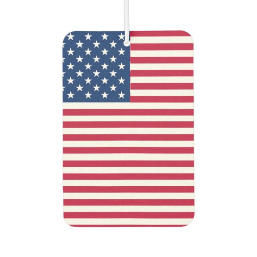 Amerikaanse Vlag Pride Design Luchtverfrisser (Voorkant)