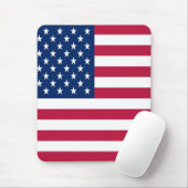 Amerikaanse Vlag Pride Design Muismat (Met muis)