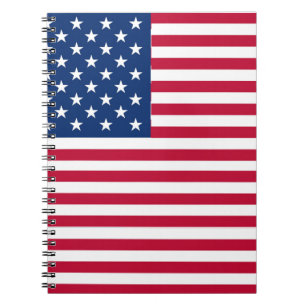 Amerikaanse Vlag Pride Design Notitieboek