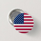 Amerikaanse Vlag Pride Design Ronde Button 3,2 Cm (Voorkant /achterkant)