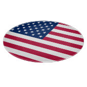 Amerikaanse Vlag Pride Design Snijplank (Hoek)