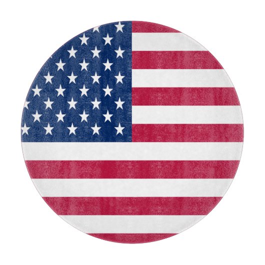 Amerikaanse Vlag Pride Design Snijplank (Voorkant)