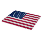 Amerikaanse Vlag Pride Design Snijplank (Hoek)