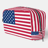 Amerikaanse Vlag Pride Design Toilettasje (Rechterhoek)