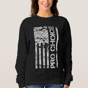 Amerikaanse vlag Pro Choice Trui
